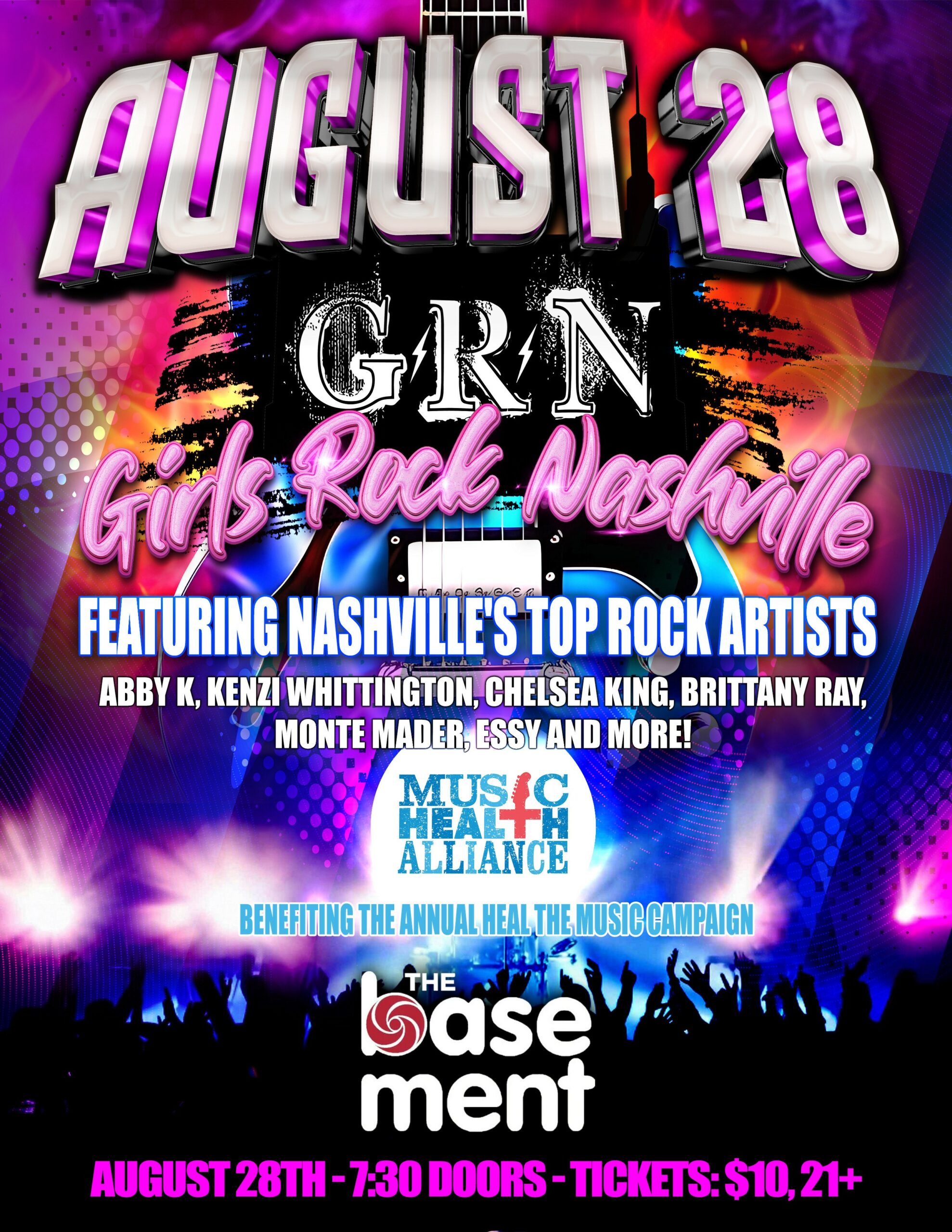 Girls Rock Nashville Poster